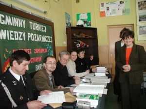 Konkurs Młodzież Zapobiega Pożarom 27.01.2006