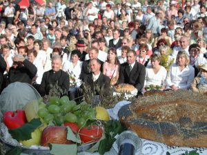 Dożynki Gminno - Parafialne Borysławice 28.08.2005