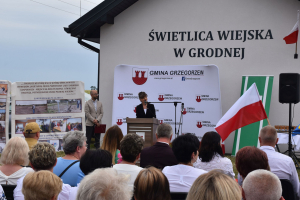 Uroczyste poświęcenie i oddanie Świetlicy Wiejskiej w Grodnej