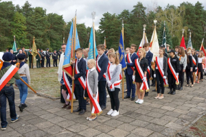 Uroczystości w byłym obozie zagłady w Chełmnie