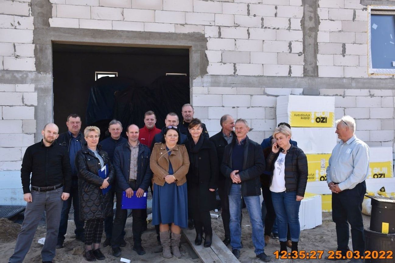 Rada Gminy Grzegorzew z gospodarską wizyta w terenie