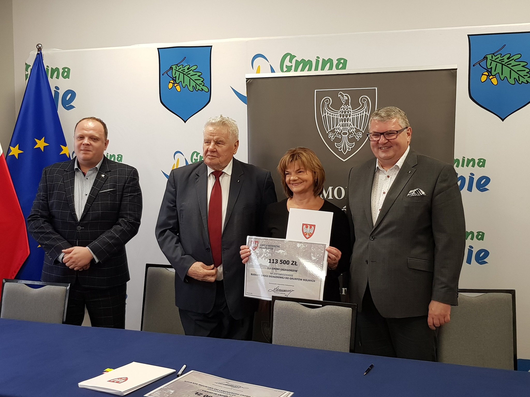 Budowa drogi w Bylicach Kolonii z dofinansowaniem z Urządu Marszałkowskiego