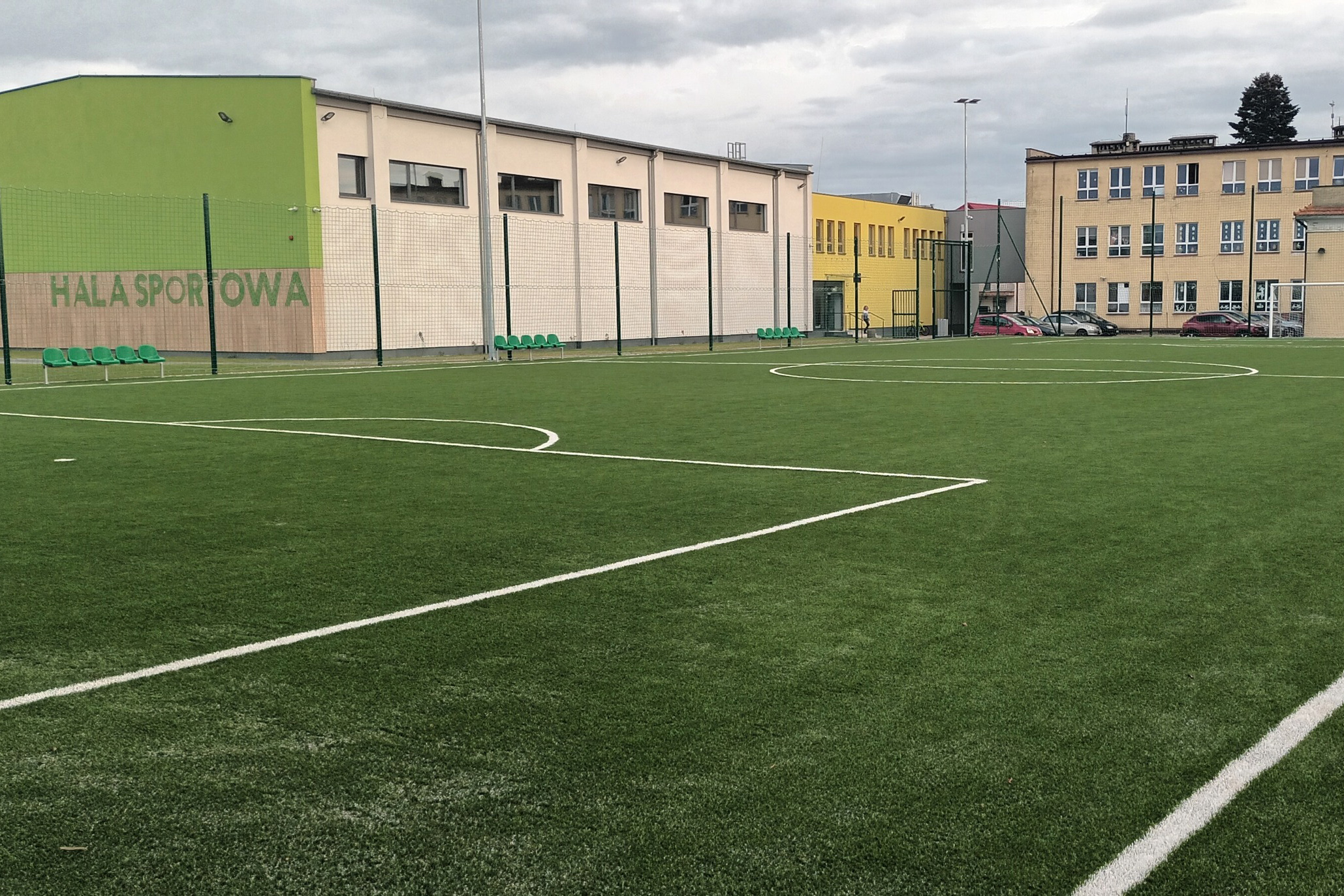 Boisko przy szkole w Grzegorzewie już dostępne