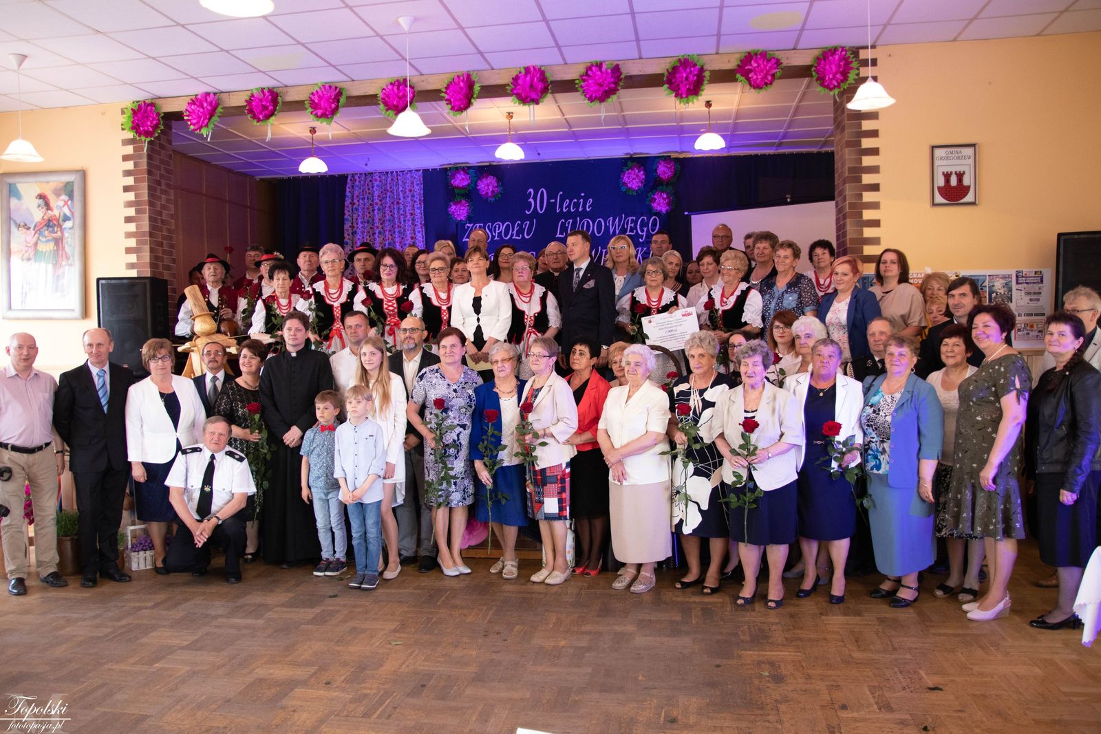 Jubileusz 30-lecia Zespołu Ludowego Grzegorzewianki