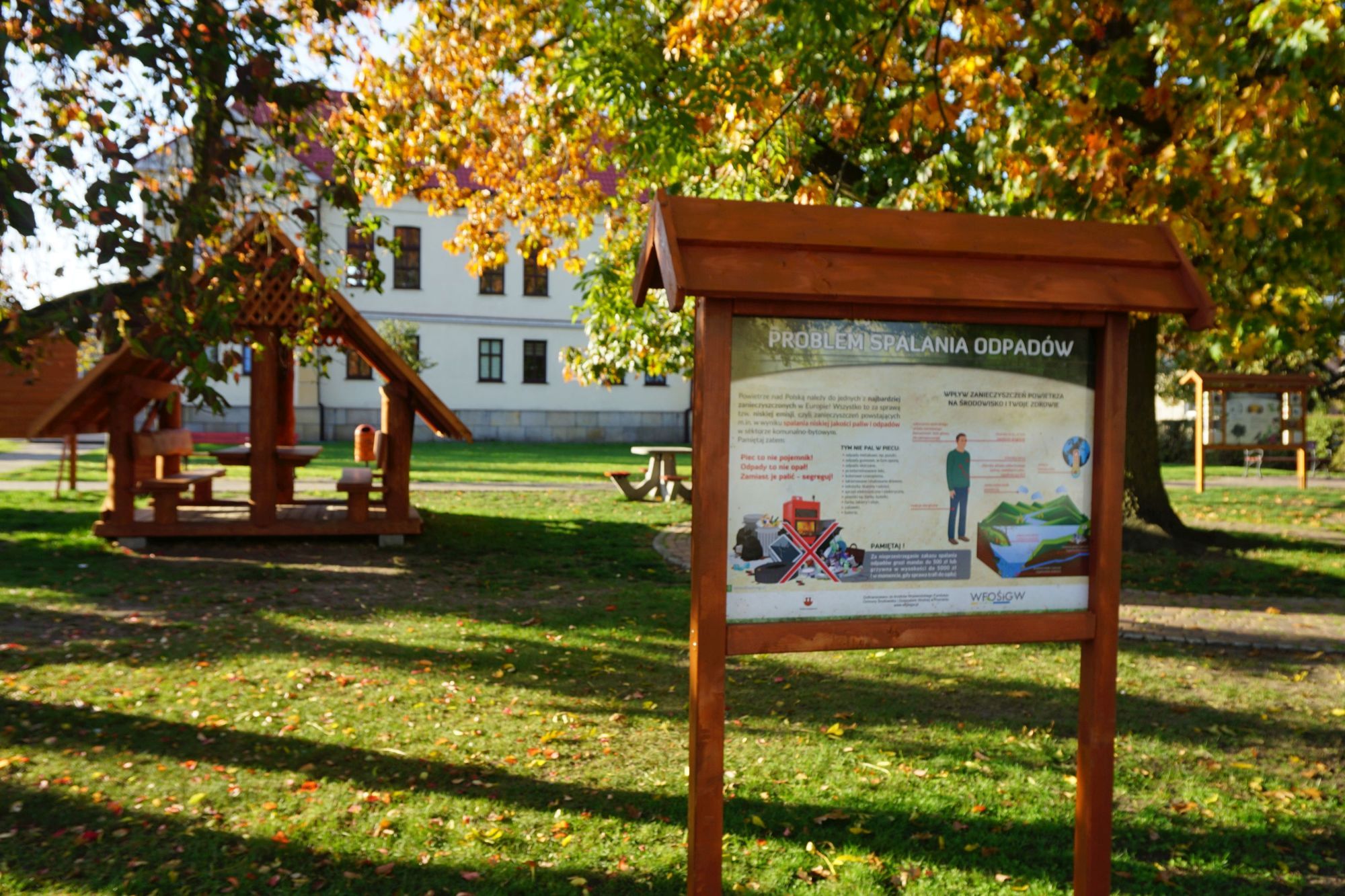 Ścieżka edukacyjno-przyrodnicza pod nazwą Odkrywamy świat przyrody w Grzegorzewie