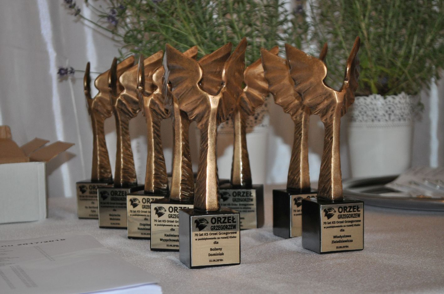 70-lecie Klubu Sportowego Orzeł Grzegorzew