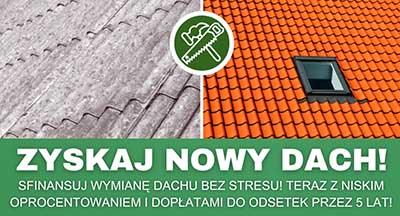 Czas pożegnać azbest z twojego dachu – teraz z dopłatą do kredytu!