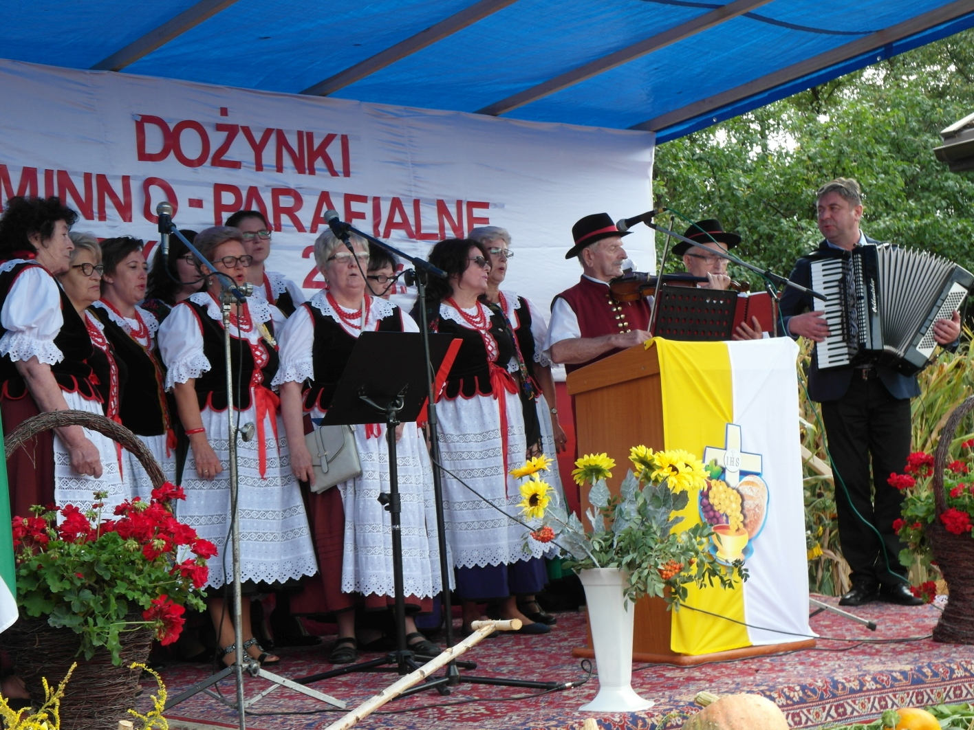 Dożynki gminno – parafialne w Bylicach