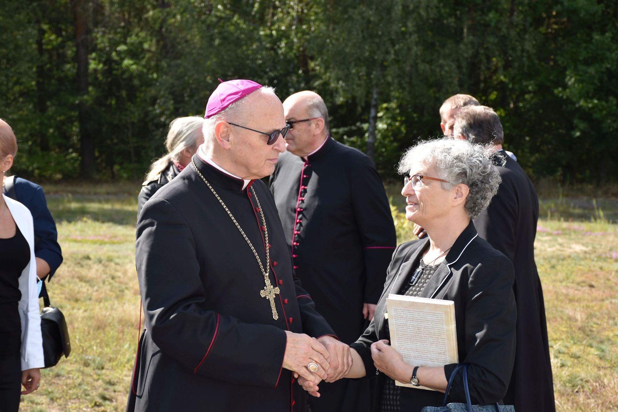 Uroczystość w byłym niemieckim Obozie Zagłady Kulmhof